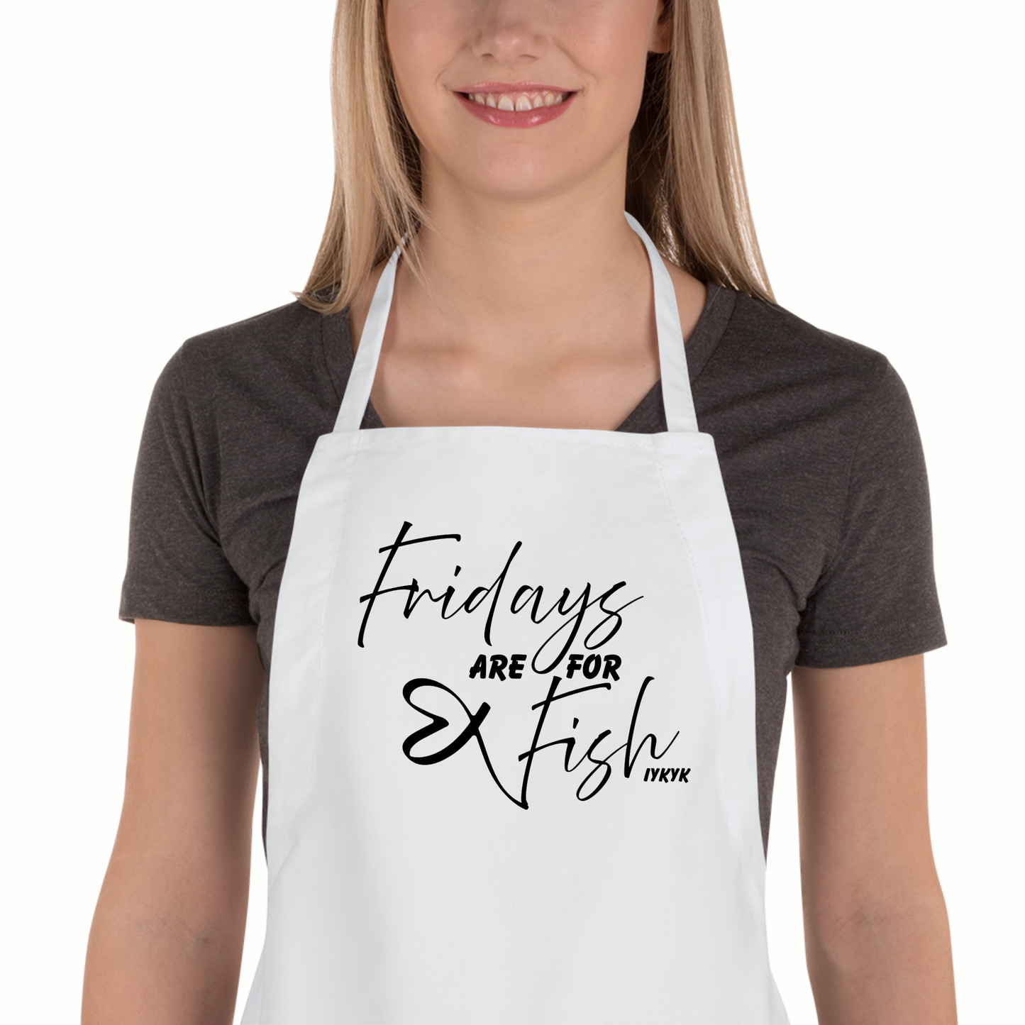 Fridays are for Fish APRON (Heart)