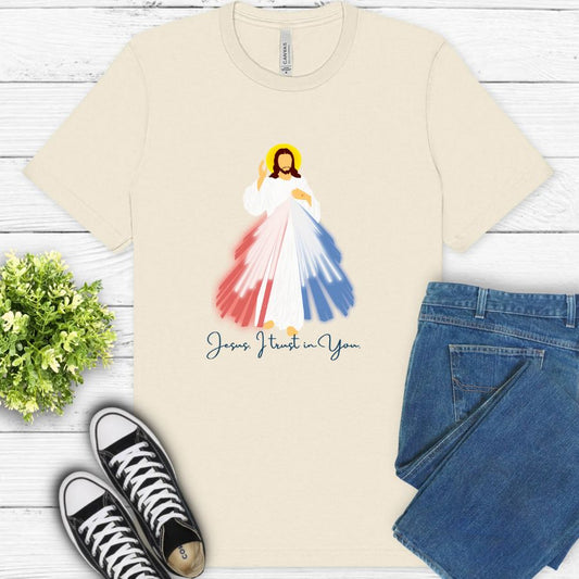 Jesus, I Trust In You (Divine Mercy Graphic)