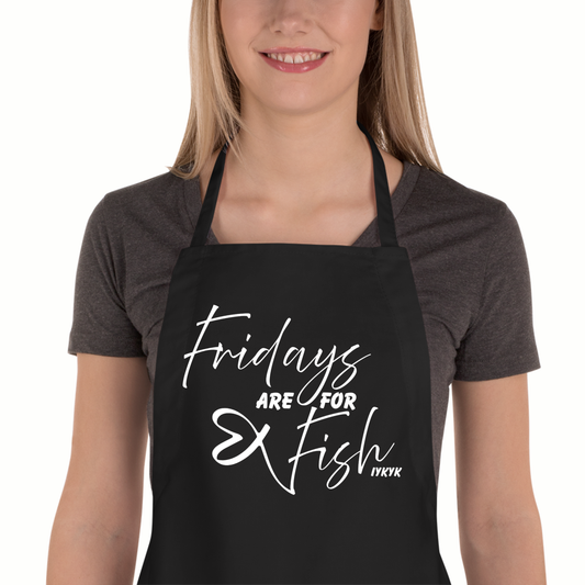 Fridays are for Fish APRON (Heart)