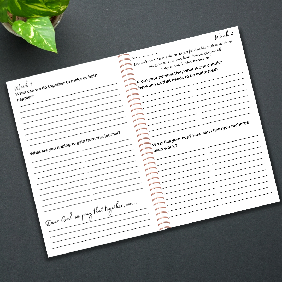 Together, We... Date Night Journal for Couples