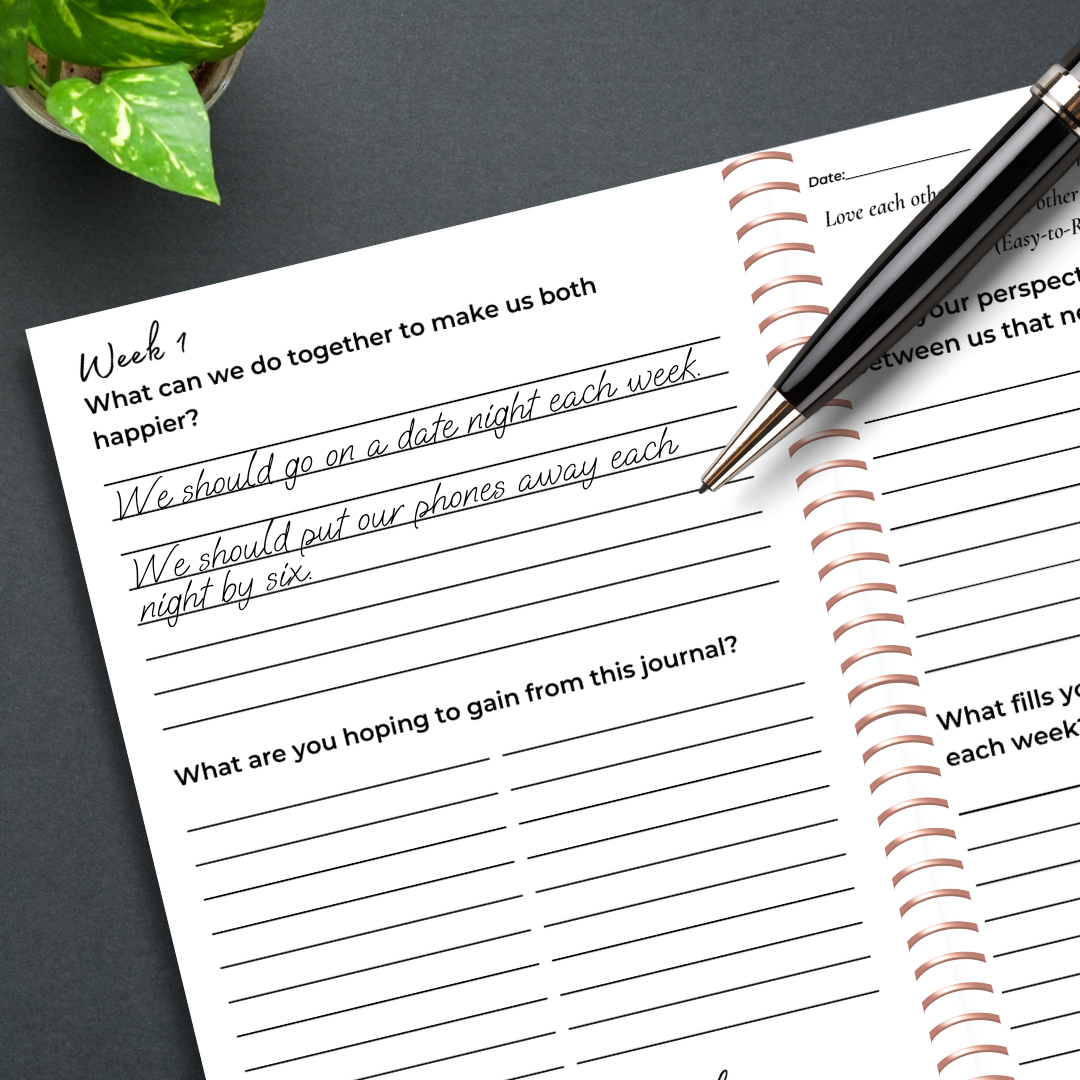 Together, We... Date Night Journal for Couples