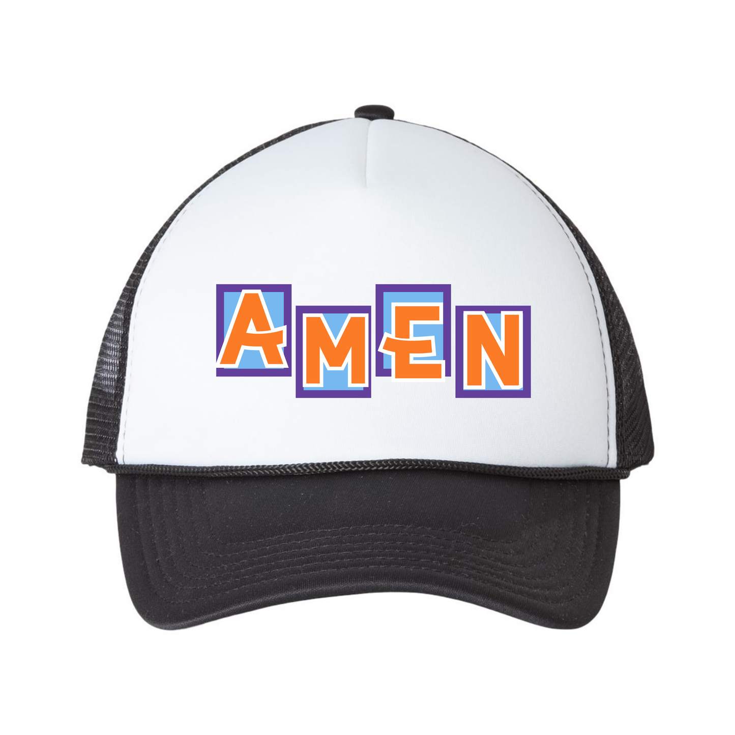 Amen Retro Mesh Trucker Cap