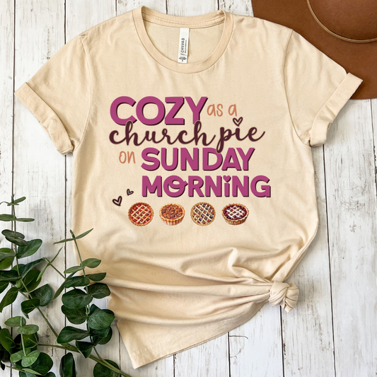 COZY as a Church Pie on Sunday Morning