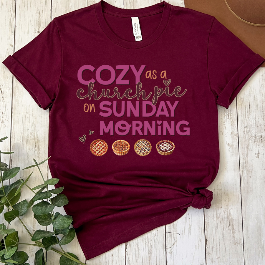 COZY as a Church Pie on Sunday Morning
