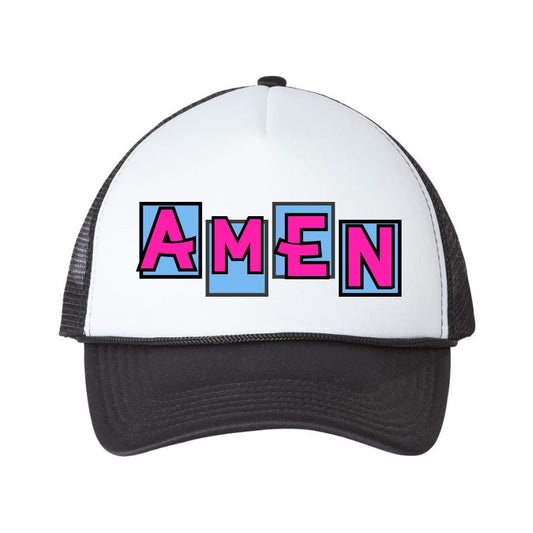 Amen Retro Mesh Trucker Cap