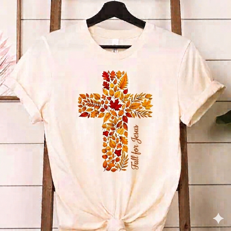 Fall for Jesus - Graphic Tee