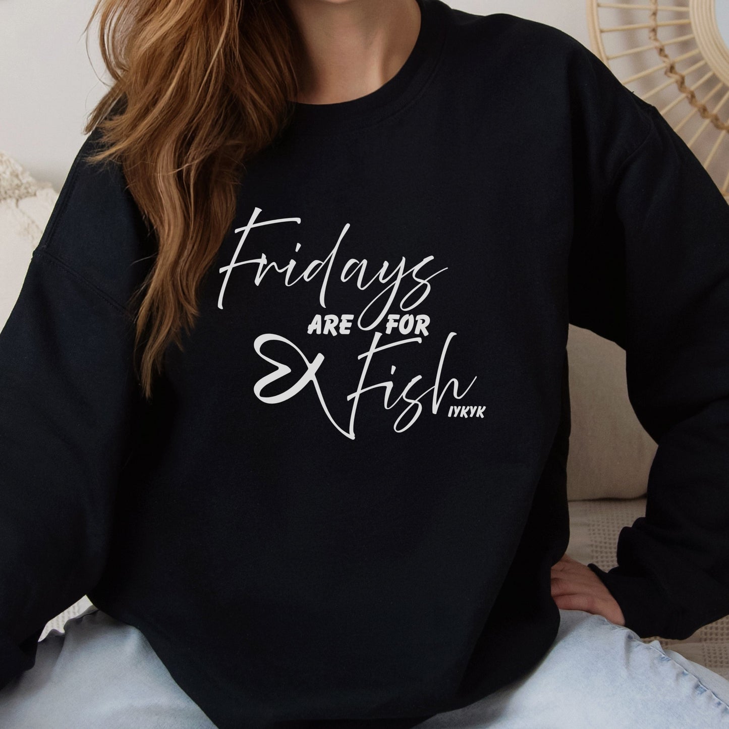 Fridays are for Fish (IYKYK) Heart (Long Sleeve Options)
