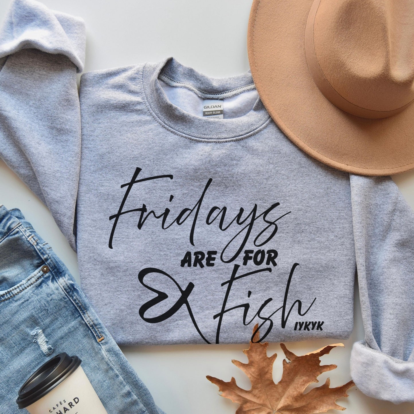 Fridays are for Fish (IYKYK) Heart (Long Sleeve Options)