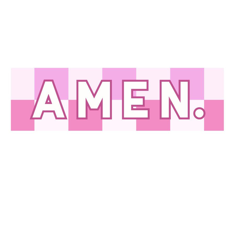 AMEN (Retro/Checkerboard)