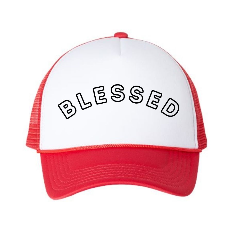 Blessed Mesh Trucker Cap