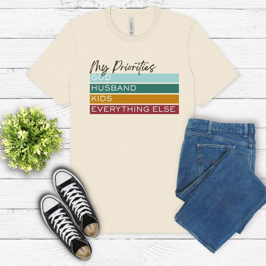 My Priorities: God, Husband, Kids, Everything Else
