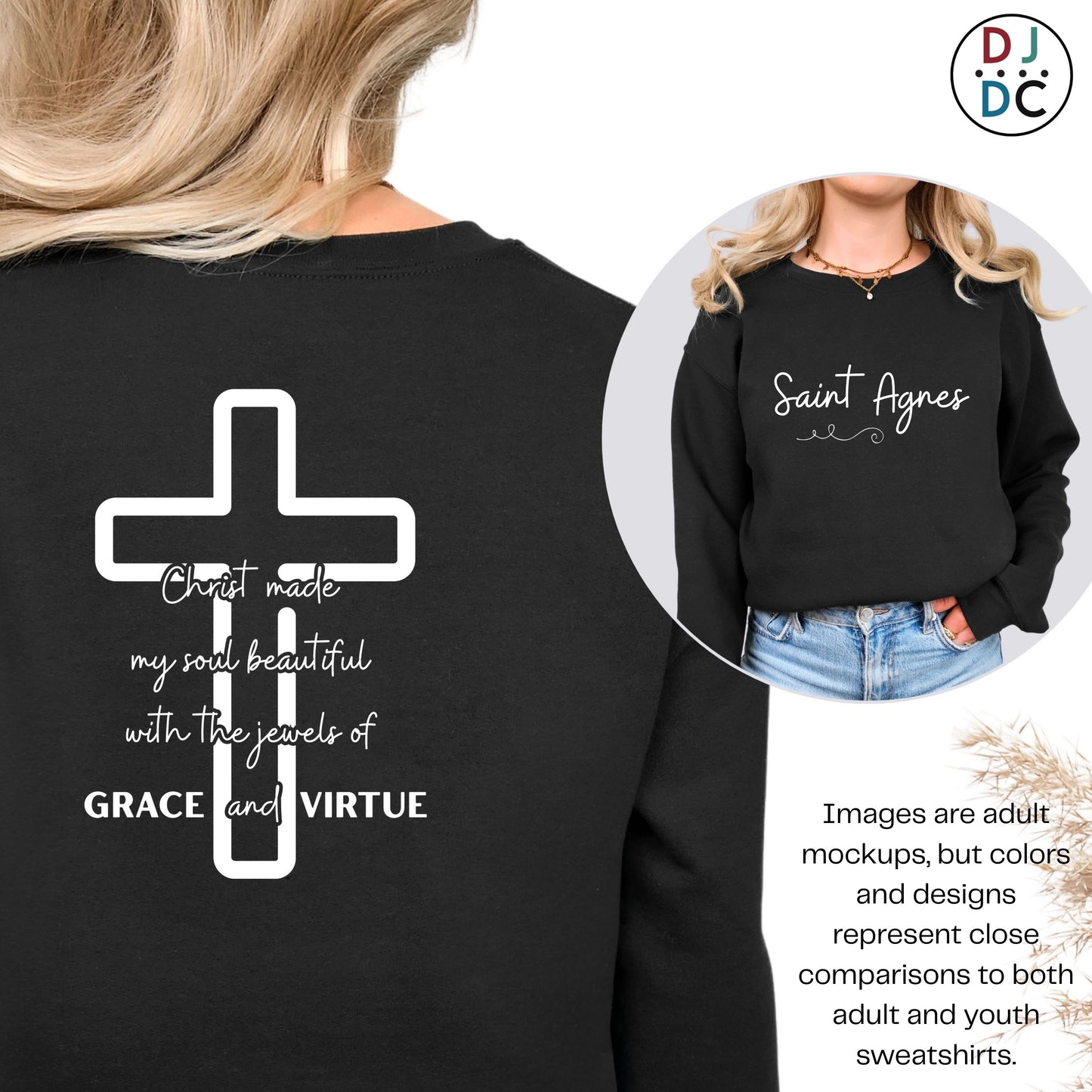 Saint Agnes (Sweatshirt/Long-sleeve T-Shirt)