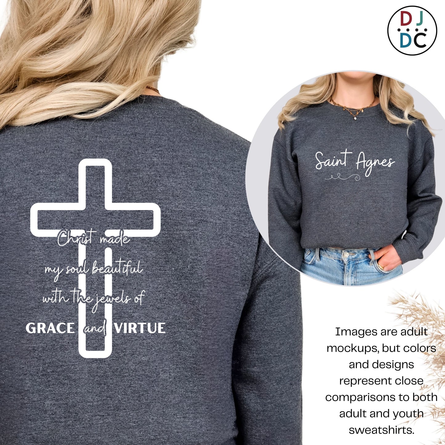 Saint Agnes (Sweatshirt/Long-sleeve T-Shirt)