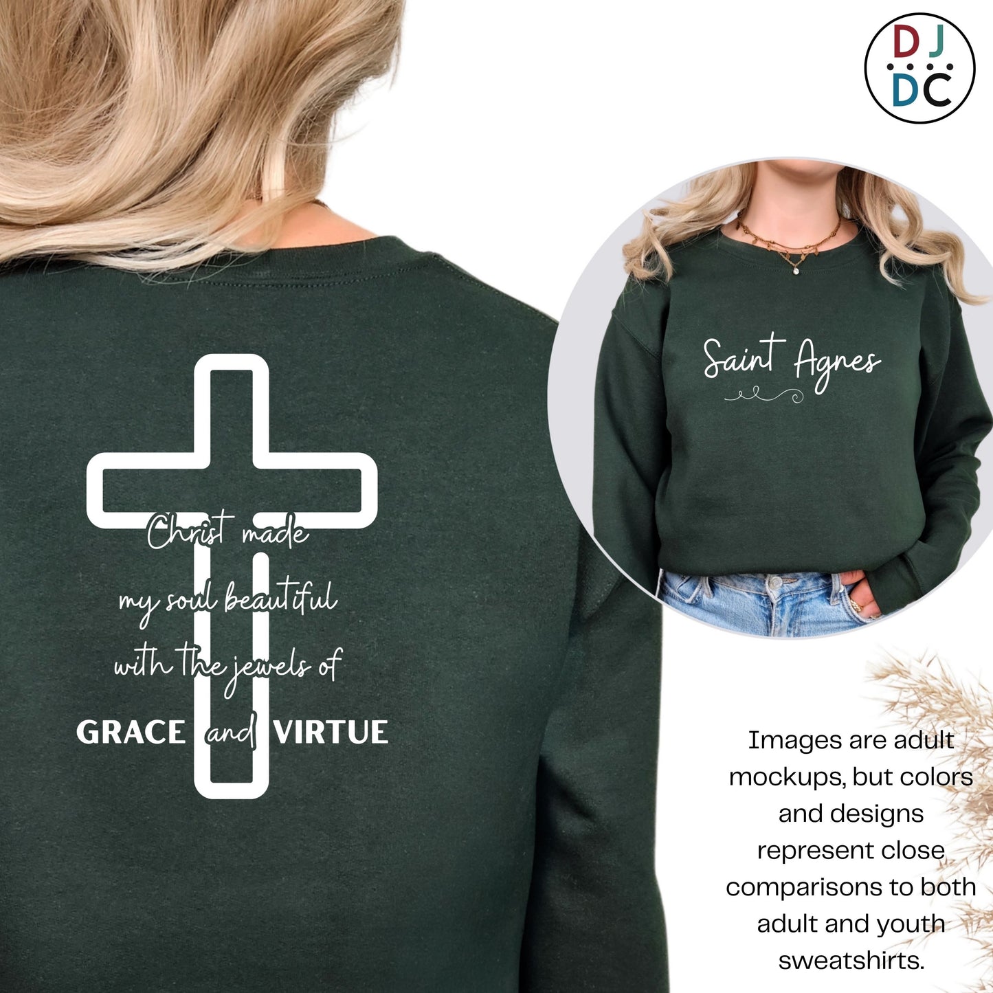 Saint Agnes (Sweatshirt/Long-sleeve T-Shirt)