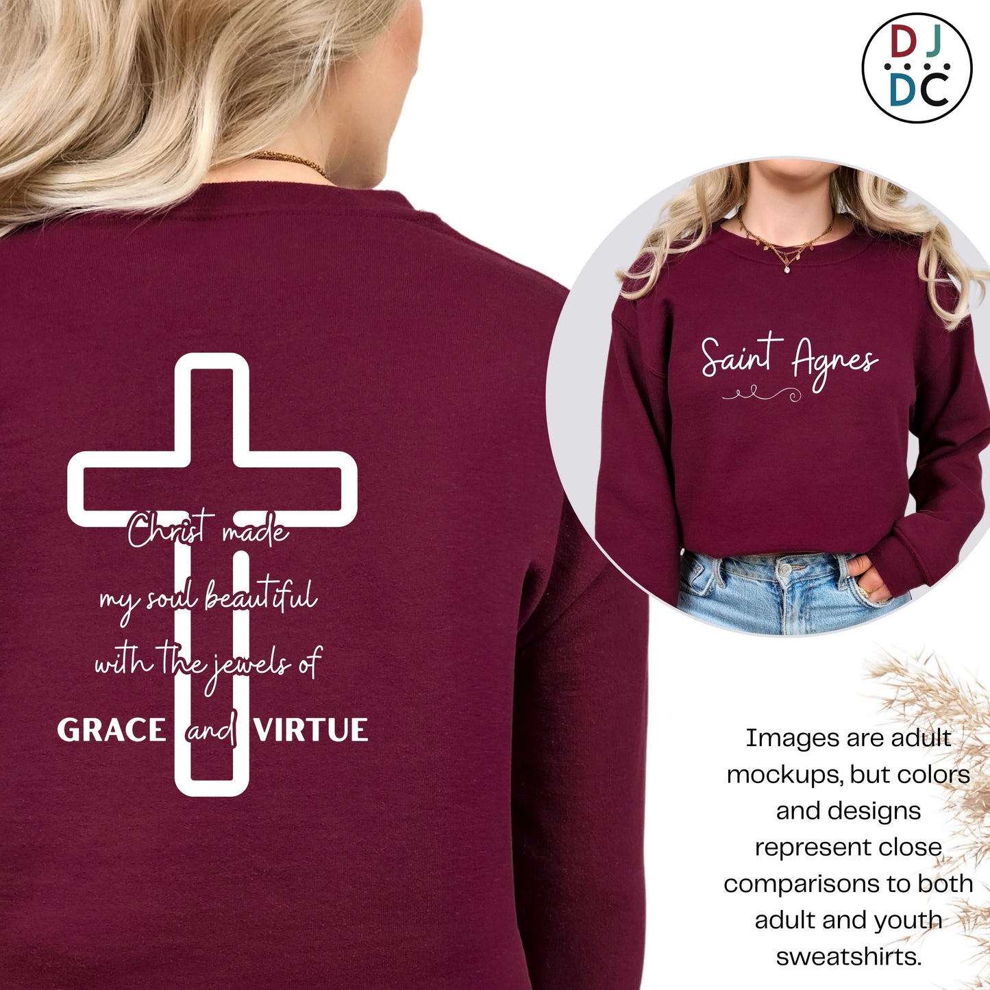 Saint Agnes (Sweatshirt/Long-sleeve T-Shirt)