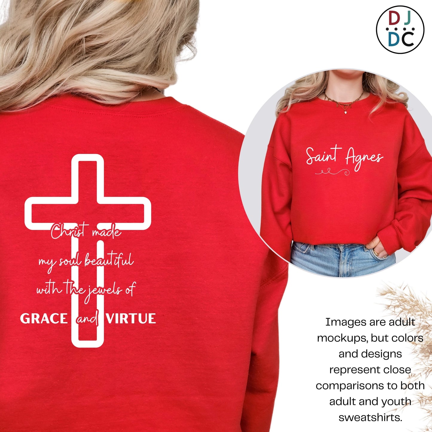 Saint Agnes (Sweatshirt/Long-sleeve T-Shirt)