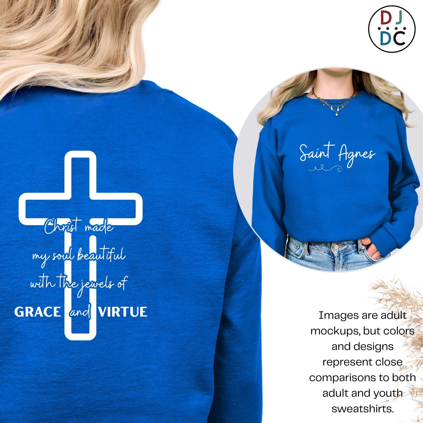 Saint Agnes (Sweatshirt/Long-sleeve T-Shirt)