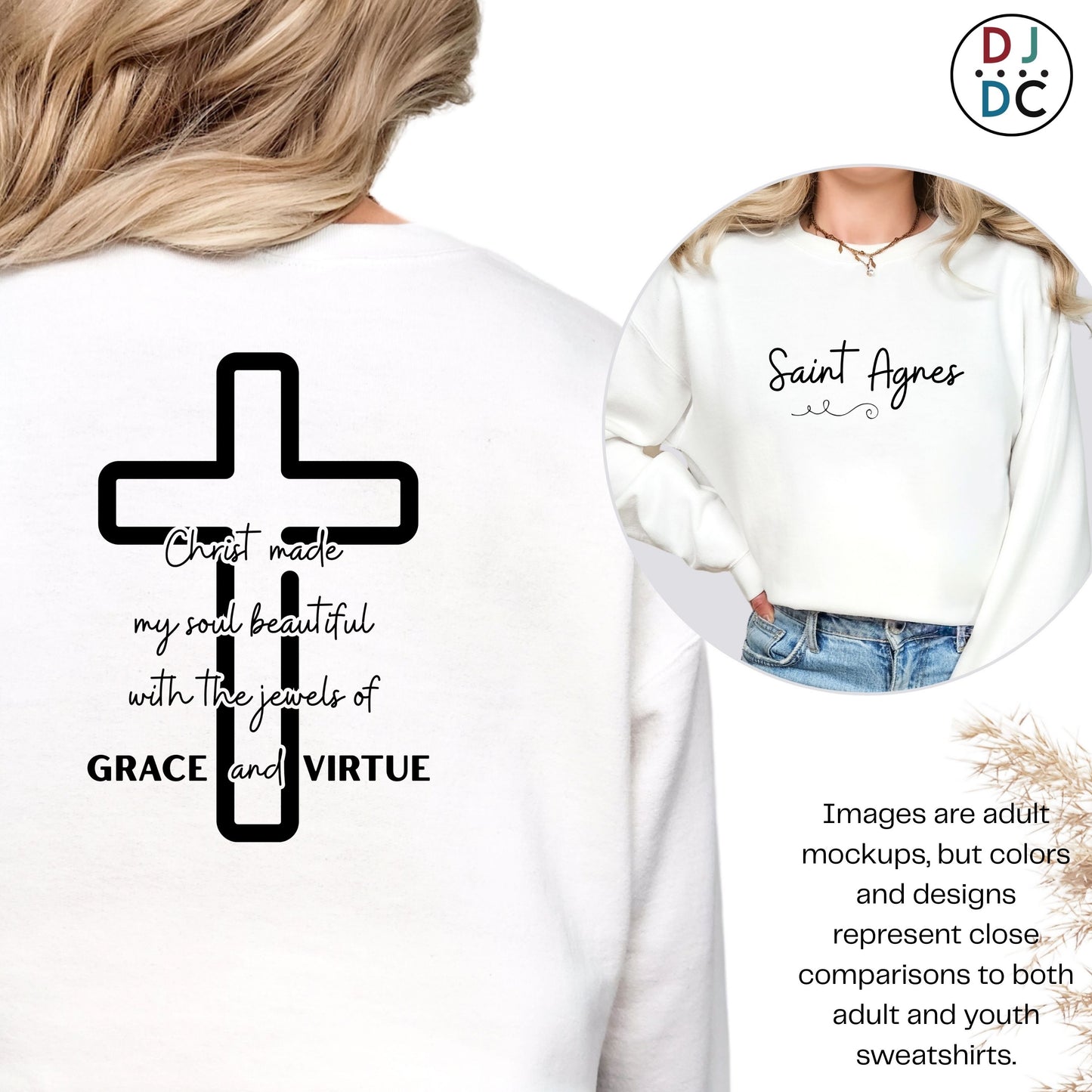 Saint Agnes (Sweatshirt/Long-sleeve T-Shirt)