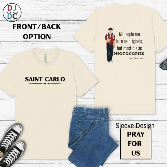 Saint Carlo Acutis (Pray for Us) Colorful Graphic