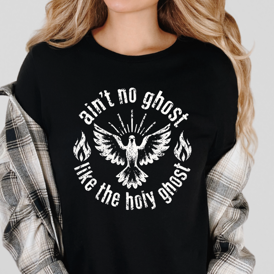 Ain't No Ghost Like the Holy Ghost - Dove - Graphic Tee