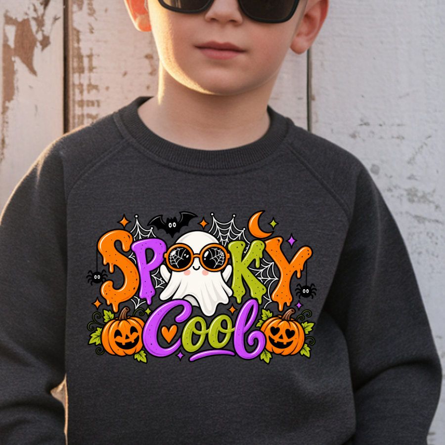 Spooky Cool - Youth Crewneck